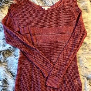 Open Knit Sweater
